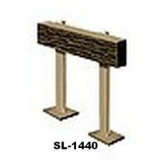 Peco SL-1440 H0m (12mm) Buffer Stop (2 Stück) Prellbock Holzausführung