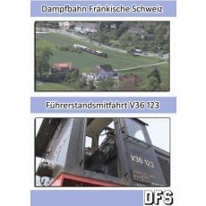 Dampfbahn Fränkische Schweiz - Führerstandsmitfahrt V36 123