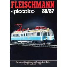 Fleischmann Hauptkatalog Spur N 1986/1987