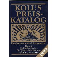Kolls Preiskatalog Märklin 00/H0 von 1999 Band 2