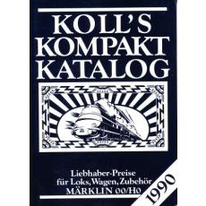 Kolls Kompakt Preiskatalog Märklin 00/H0 von 1990