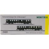 Minitrix 15409 N Set Nahverkehrswagen / Umbauwagen, Bel. DB, OVP