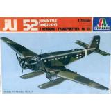 Italeri 101 M1:72 Junkers Ju-52 Sea/Transport 3m (G5-G9) Bausatz Originalverpackt, Versiegelt