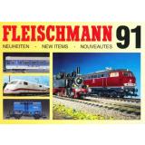 Fleischmann Neuheiten Prospekt 1991