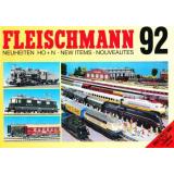 Fleischmann Neuheiten Prospekt 1992