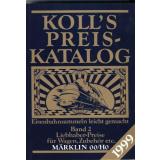 Kolls Preiskatalog Märklin 00/H0 von 1999 Band 2