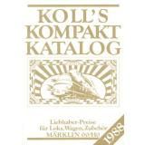 Kolls Kompakt Preiskatalog Märklin 00/H0 von 1988
